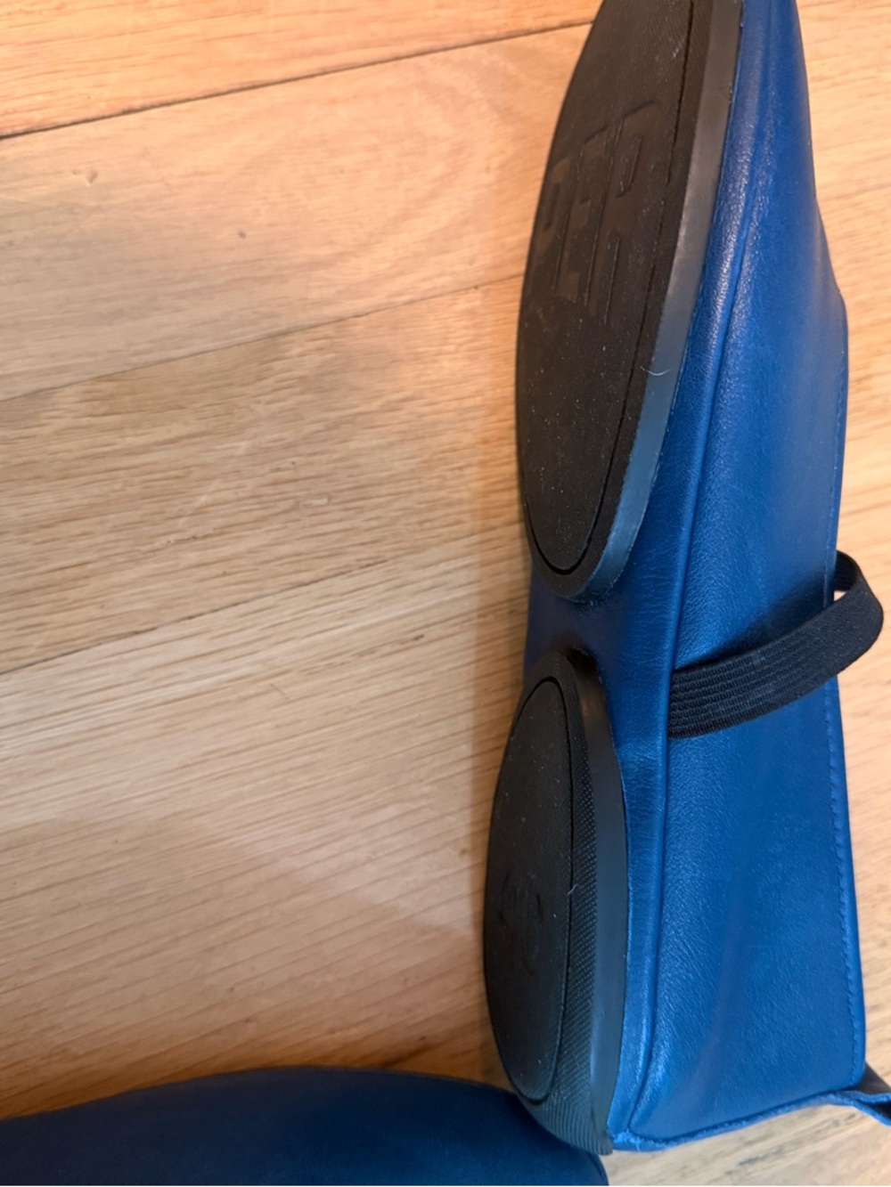 Camper Navy Mary Jane Shoes with Red Insole - Picture 6 of 8